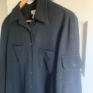 Armani Wool Military Style Shirt